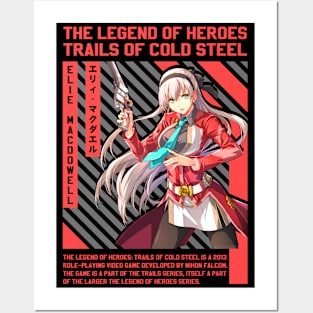 Elie Macdowell | Trails Of Cold Steel Posters and Art